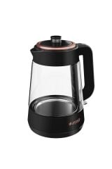 Cm 6964 S Resital Siyah 1900 W Cam Demlikli Çay Makinesi