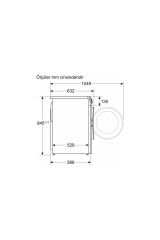 CGA25202TR A Enerji Sınıfı 10 kg 1200 Devir Çamaşır Makinesi