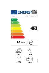 AB 285 8 Programlı 15 Kişilik Premium Ankastre Bulaşık Makinesi