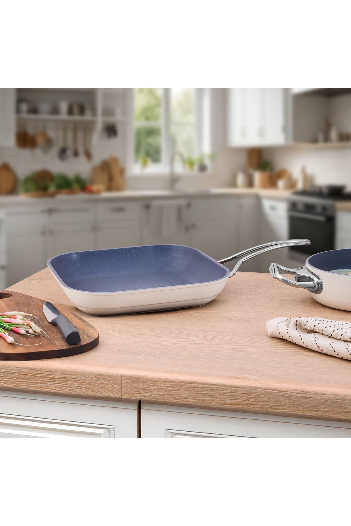 Aryıldız Colombus Crystal Grill Tava 28 Cm