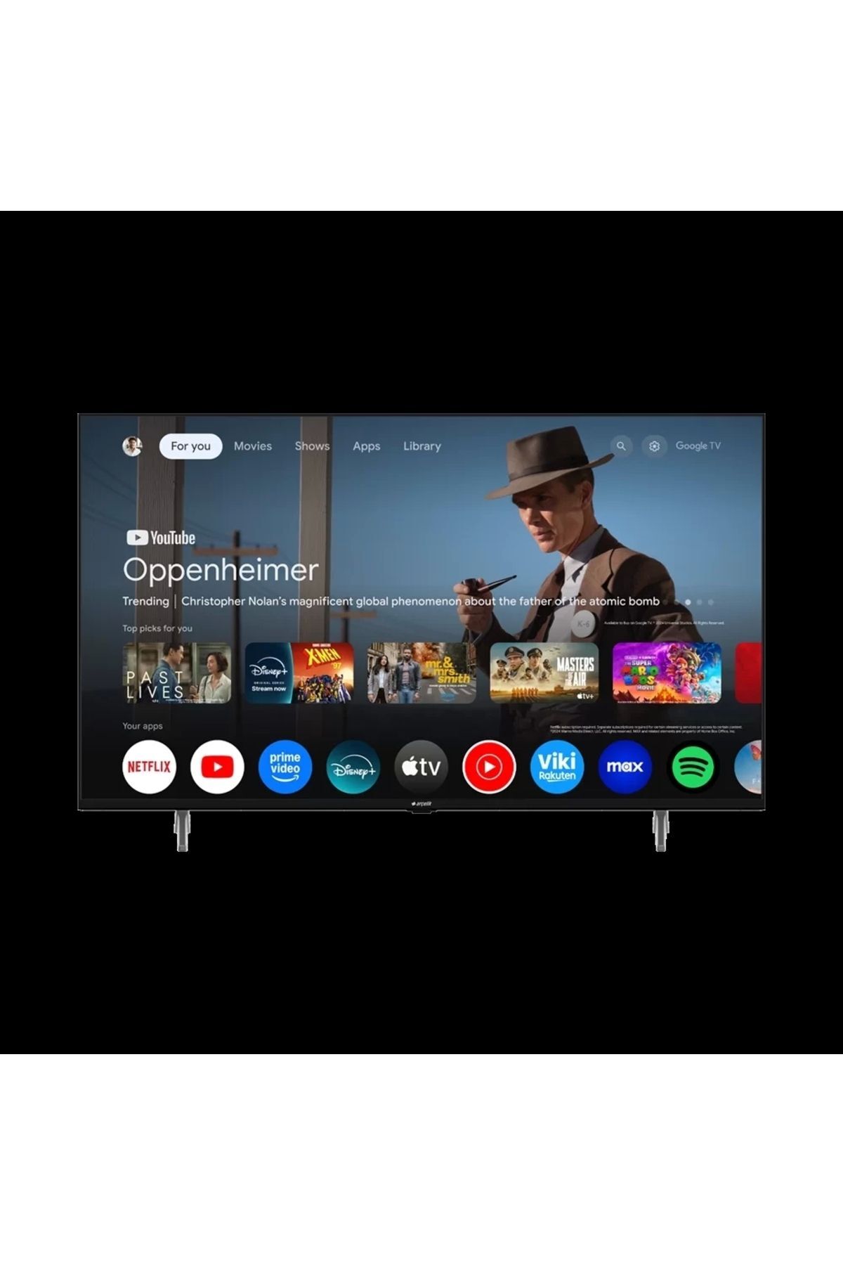 A50 E 795 B 4K Ultra HD 50'' 127 Ekran Uydu Alıcılı Google Smart LED TV