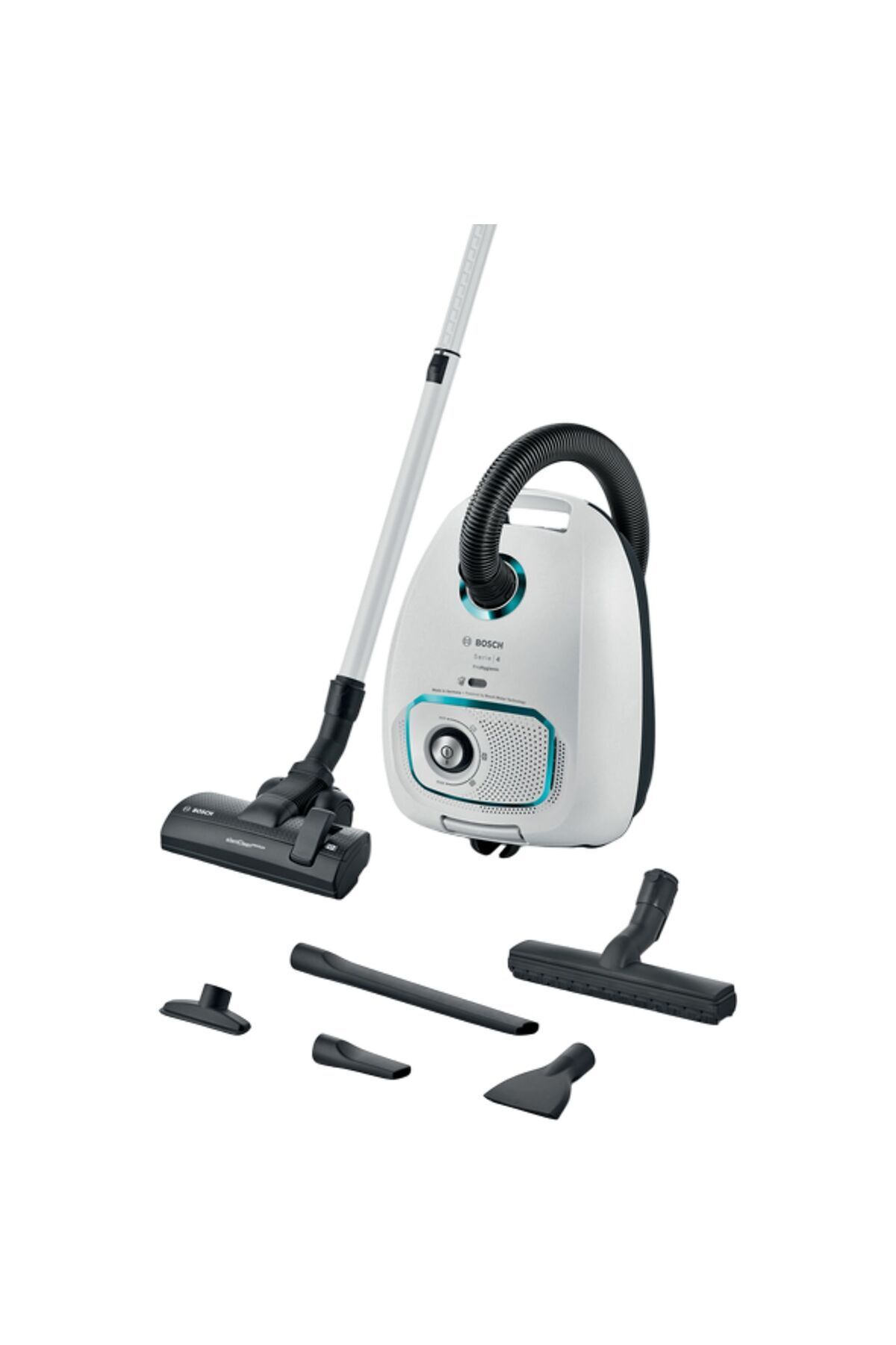 BGL41HYG2H Serie 4 ProHygienic Toz Torbalı Elektrikli Süpürge Beyaz