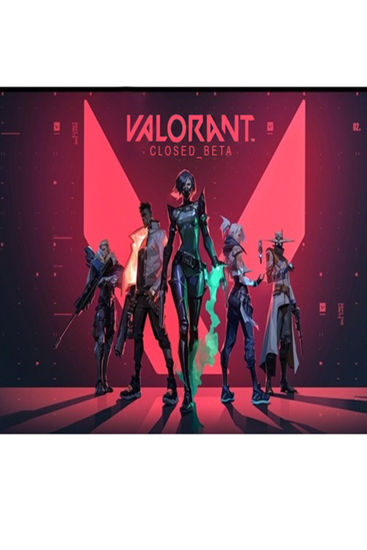 Valorant Ajanlar Gaming Mouse Pad 70x30