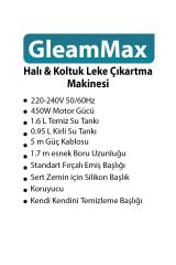 Range GleamMax Spot Cleaner Koltuk Halı Ve Leke Çıkartma Makinesi (YENİ)
