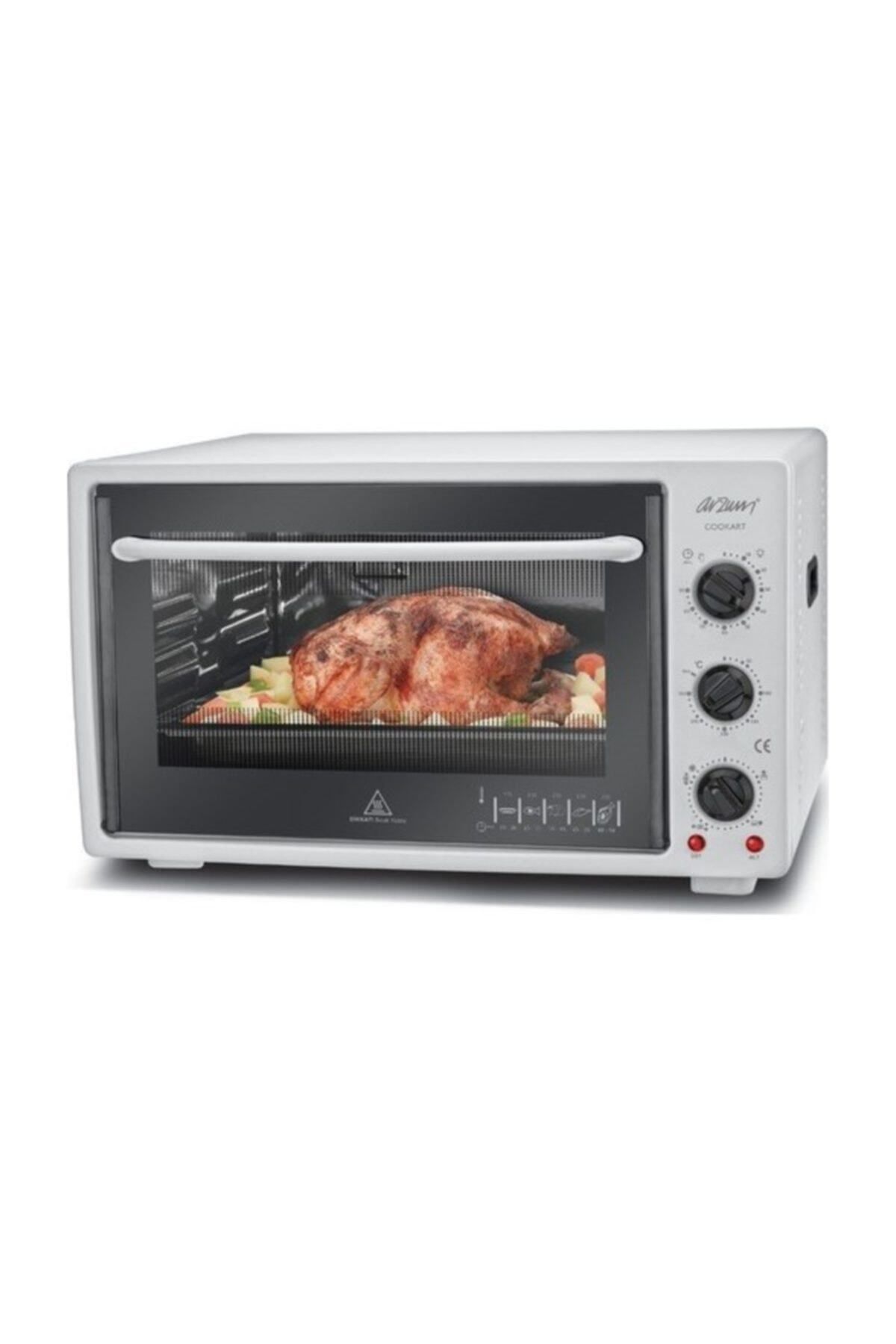 Cookart Eco AR-2003 Midi Fırın 35 l Beyaz 1300 W