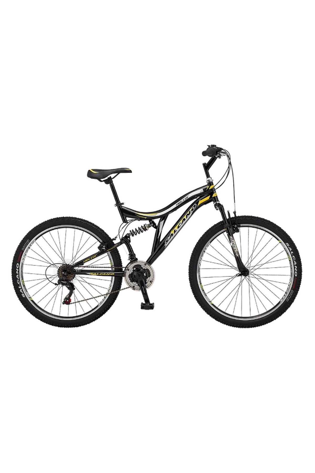 SALCANO HECTOR 24 S V SHIMANO 21 VİTES BİSİKLET 2019 model SİYAH-SARI