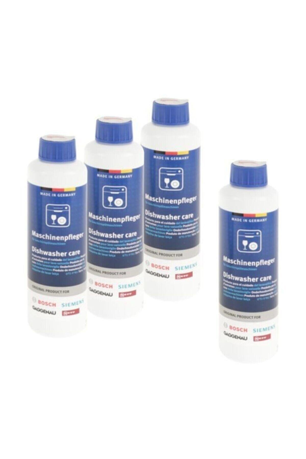 Bulaşık Makinesi Temizleyici Seti 4 Adet 250 ml 4'lü Set Temizleyici