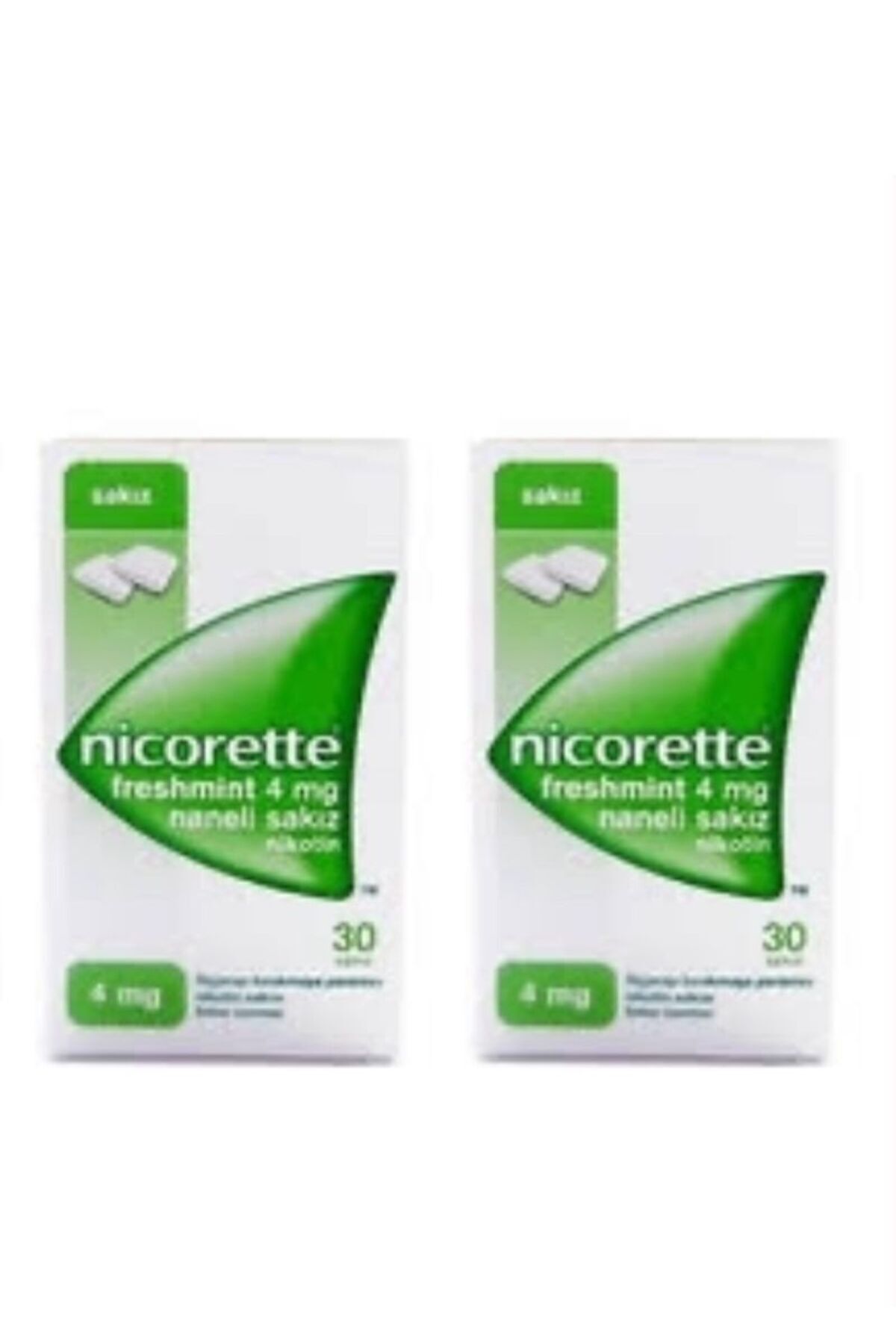 NİKORETTE 4MG NANELİ 2 Li PAKET SAKIZ