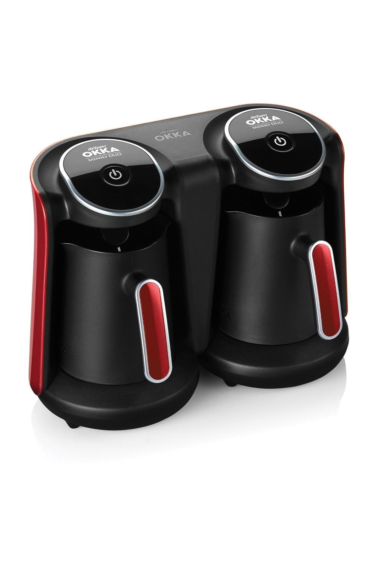 OK006-N Okka Minio Duo Türk Kahvesi Makinesi Nar  - 8 Fincan Kapasiteli