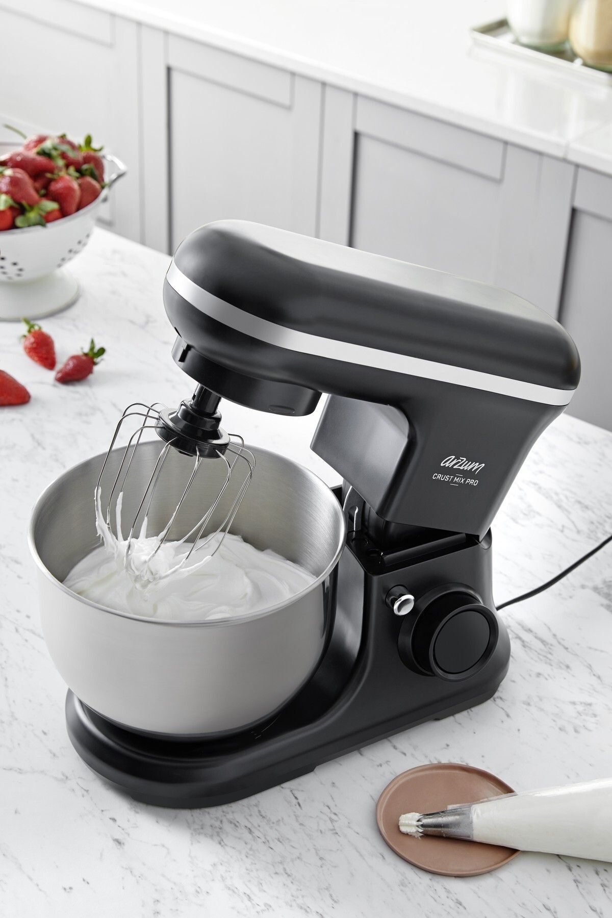 Ar1178 Crust Mix Pro Dijital Ekran 5 Lt Stand Mikser Siyah
