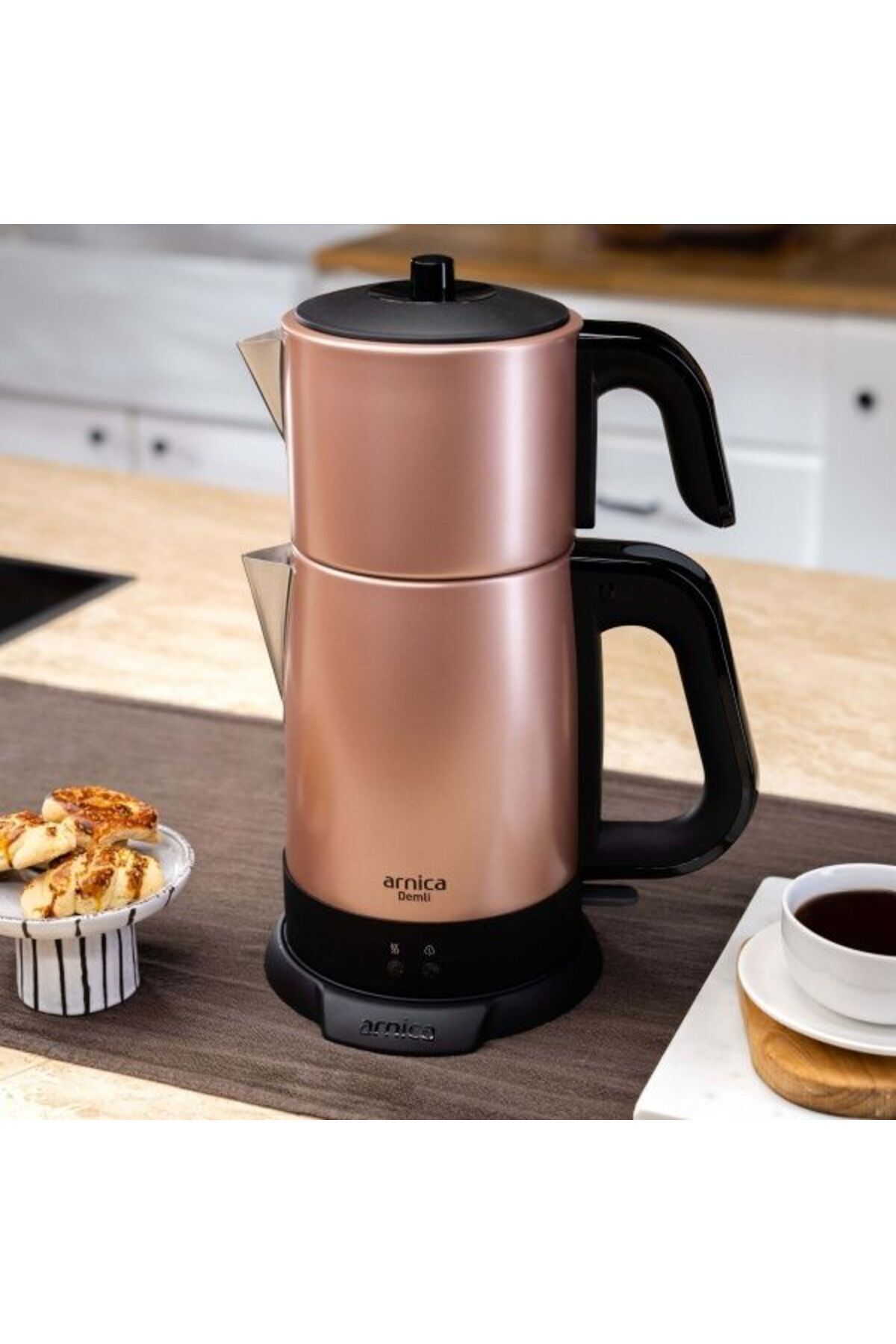 Demli IH33151 Çay Makinesi Rose
