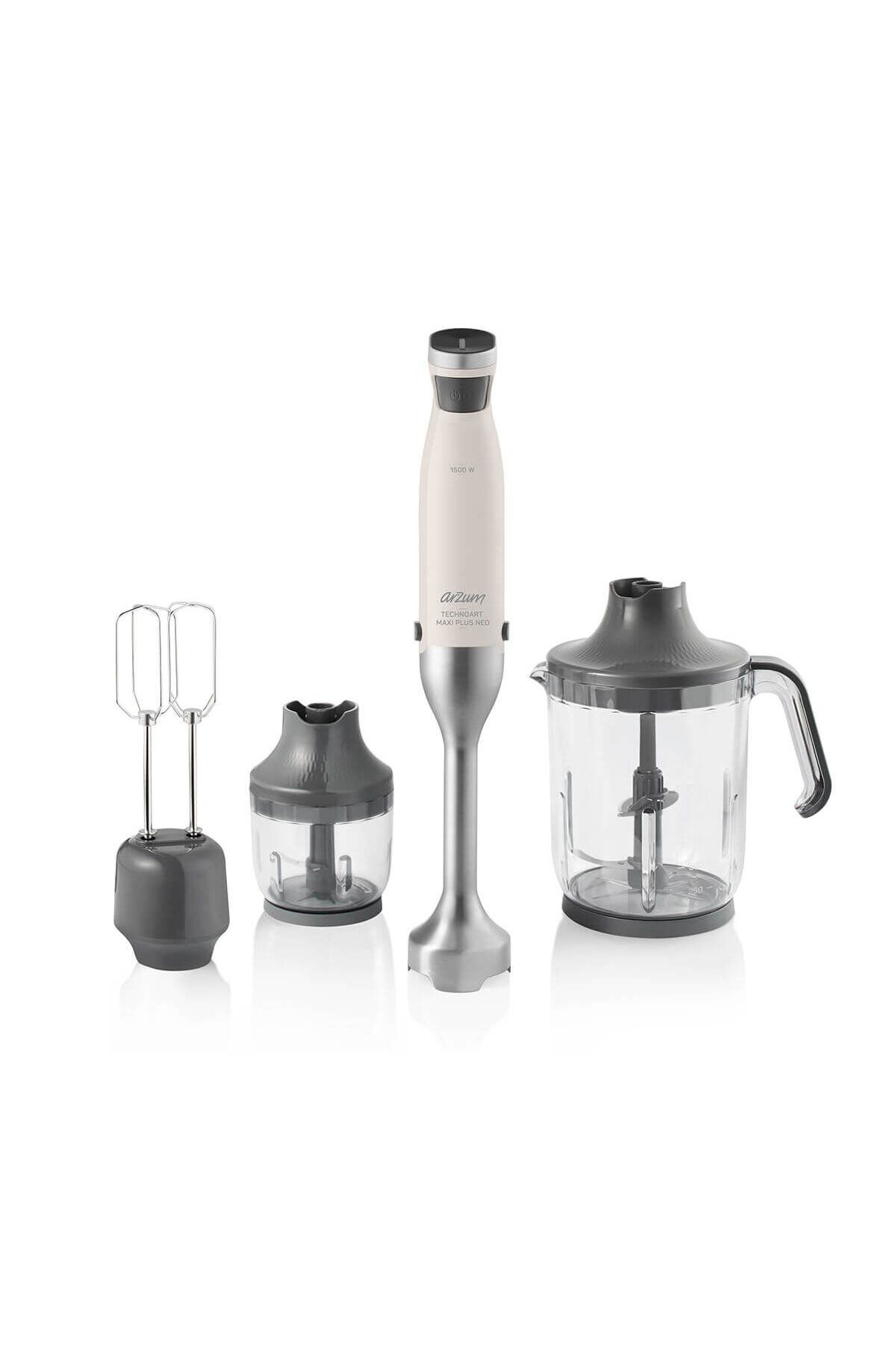 AR1115-B Technoart Maxi Plus Neo Blender Seti Beyaz
