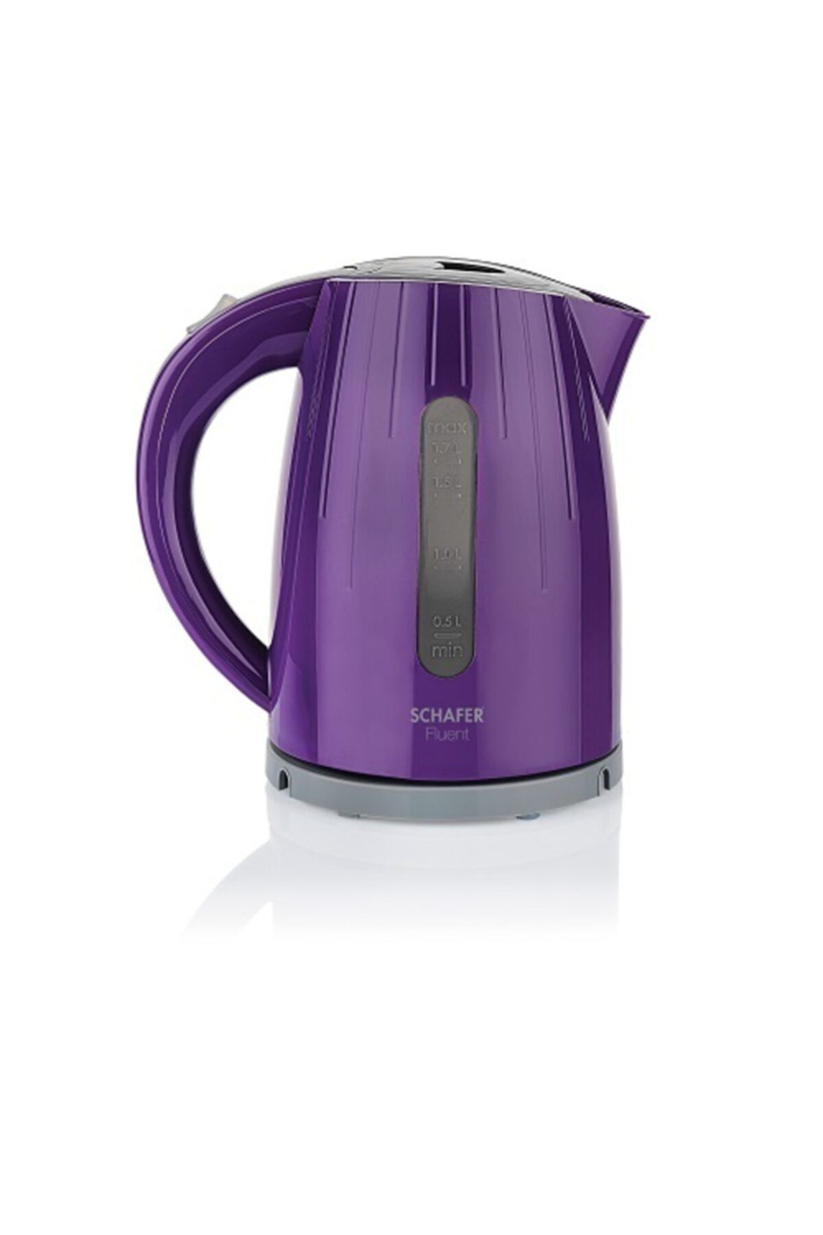 Fluent Elektrikli Su Isıtıcı Kettle Mor