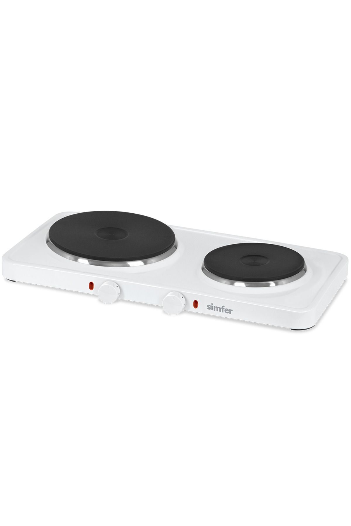 Hp2500w Beyaz Hot Plate 2 Gözü Elektrikli Ocak