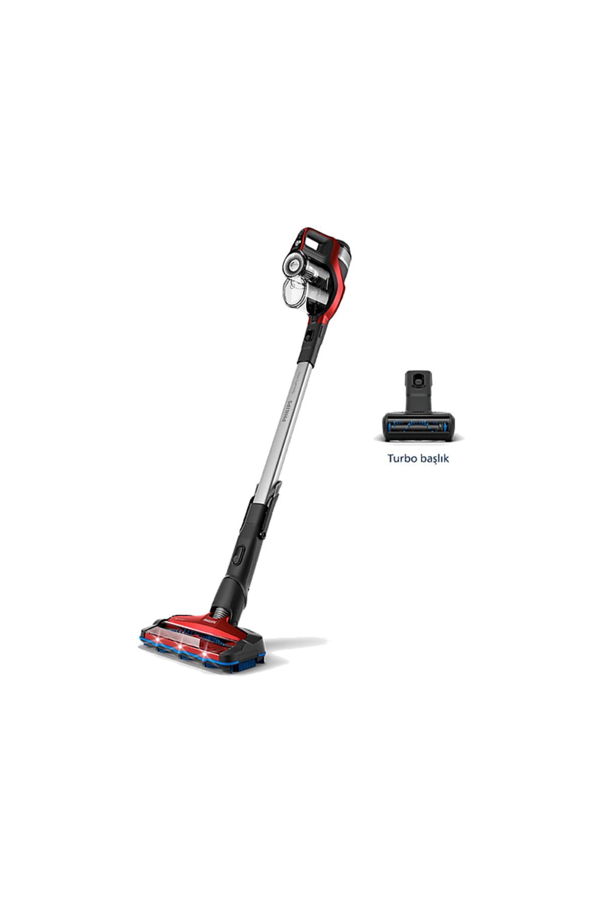 XC7043/01 Şarjli Dik Süpürge Kirmizi