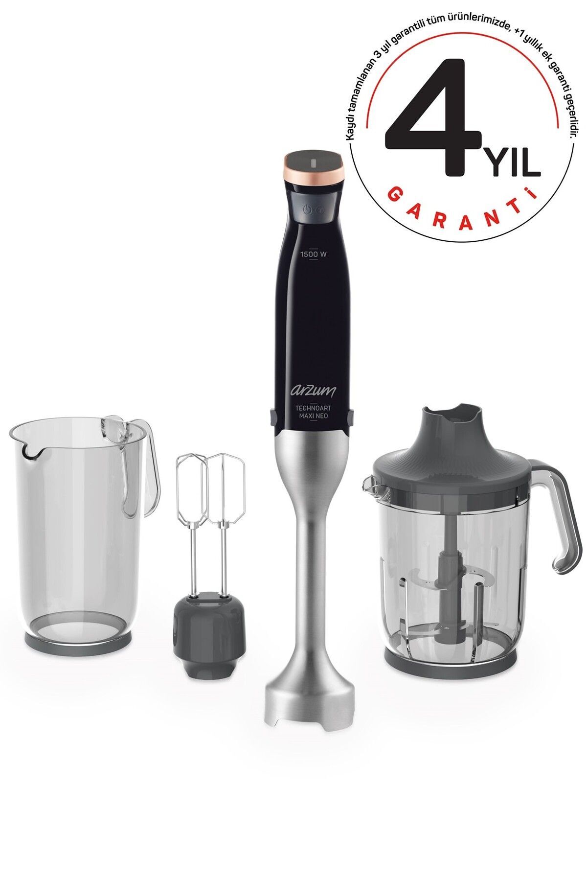 Ar1114-s Technoart Maxi Neo Blender Seti Siyah