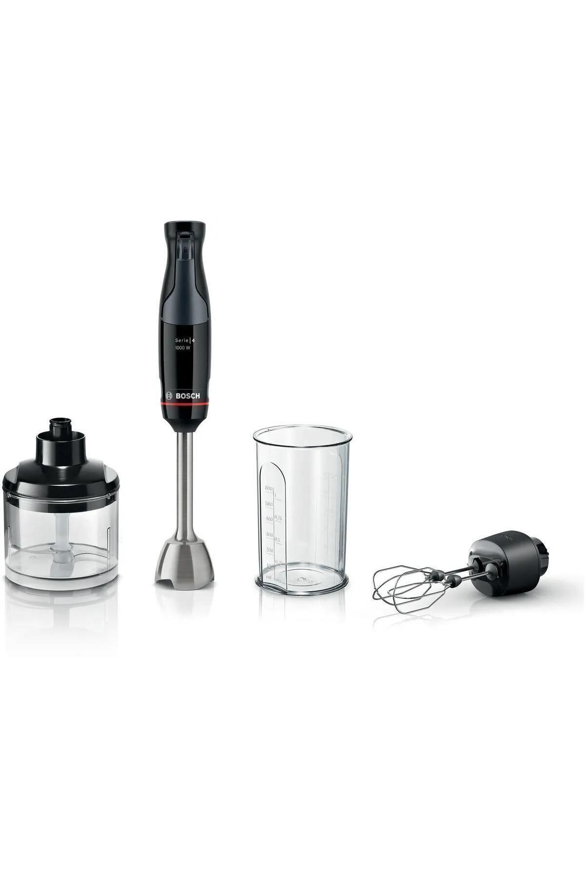 MSM4B624 Serie 4 El Blenderı ErgoMaster 1000 W Siyah, Antrasit