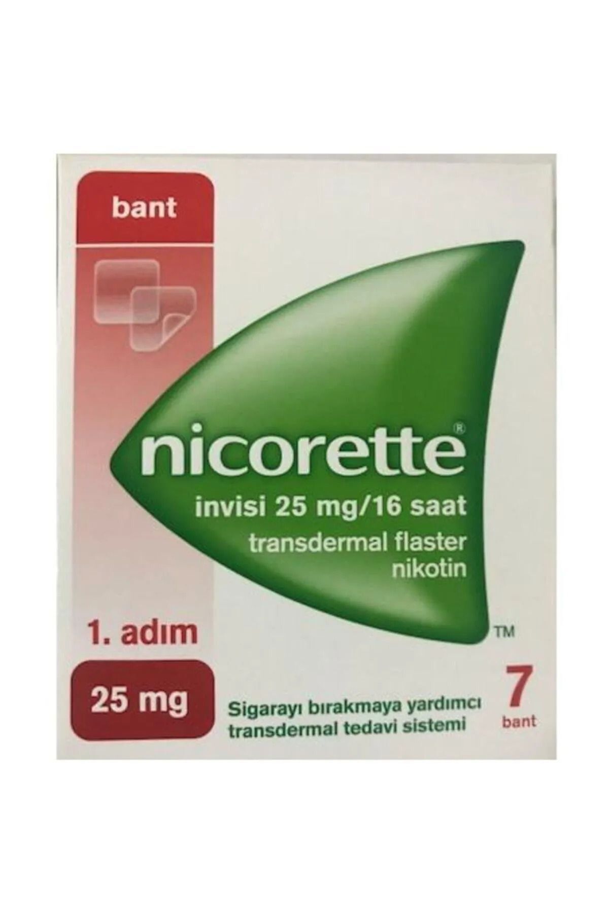 Invisi 1. Adım Nikotin Bandı