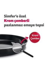 4552 Fırın Çift Camlı 45 l Beyaz Midi Turbo