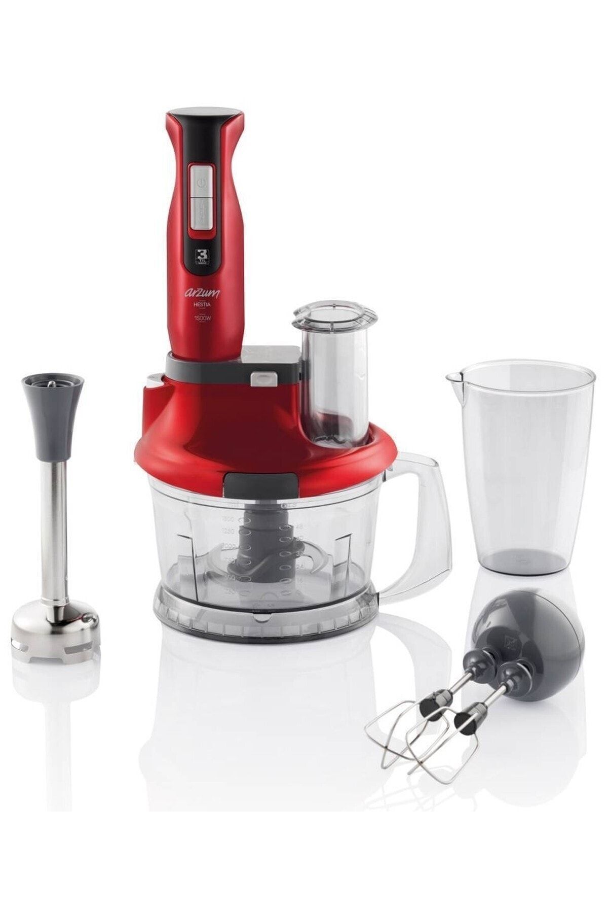 Arzum Ar1058 Hestia 1500 Watt Multi Blender Seti - Nar
