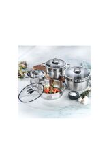 Schafer Vals 8 Parça Çelik Tencere Seti