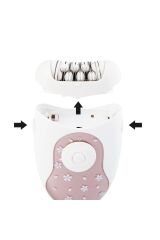 Arzum AR5029 Rosy Kablolu Epilatör