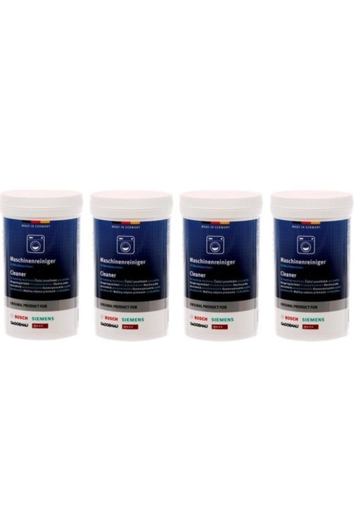 Çamaşır Makinesi Temizleyici Tozu 200 gr 4'lü