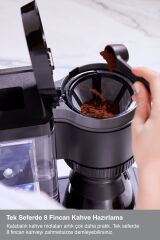 Aroma Gourmet Filtre Kahve Makinesi Siyah Bakır
