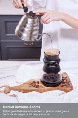 Aroma Gourmet Filtre Kahve Makinesi Siyah Bakır