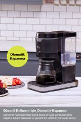 Aroma Gourmet Filtre Kahve Makinesi Siyah Bakır