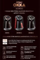 Ok004 Okka Minio Türk Kahvesi Makinesi - Bakır