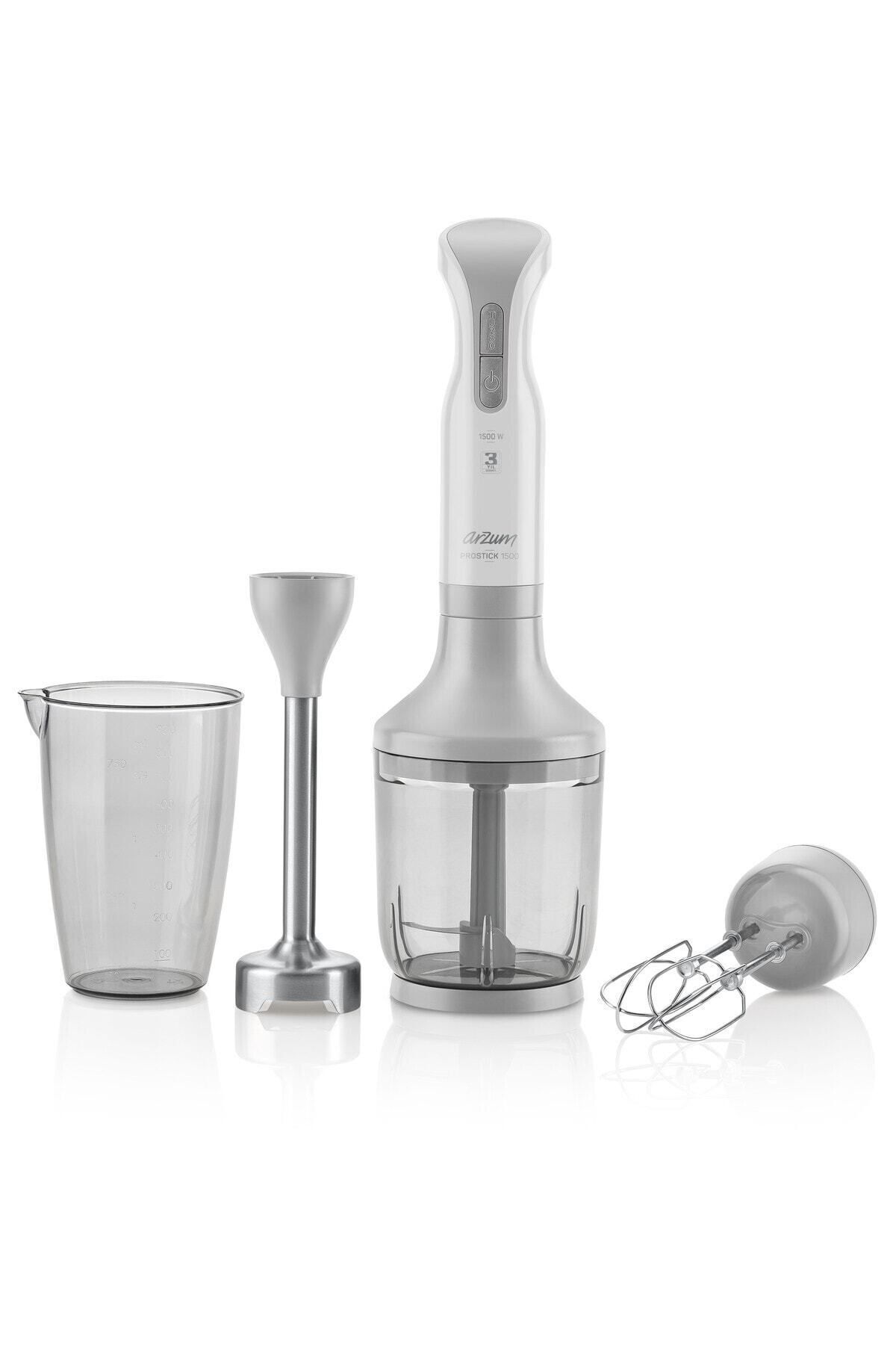 Ar1014 Prostick 1500 Çubuk Blender Seti - Beyaz
