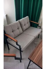 Balkon, Bahçe, Ofis Ve Her Yerde Kullanabileceğiniz 2 1 1 Takım Sehpa
