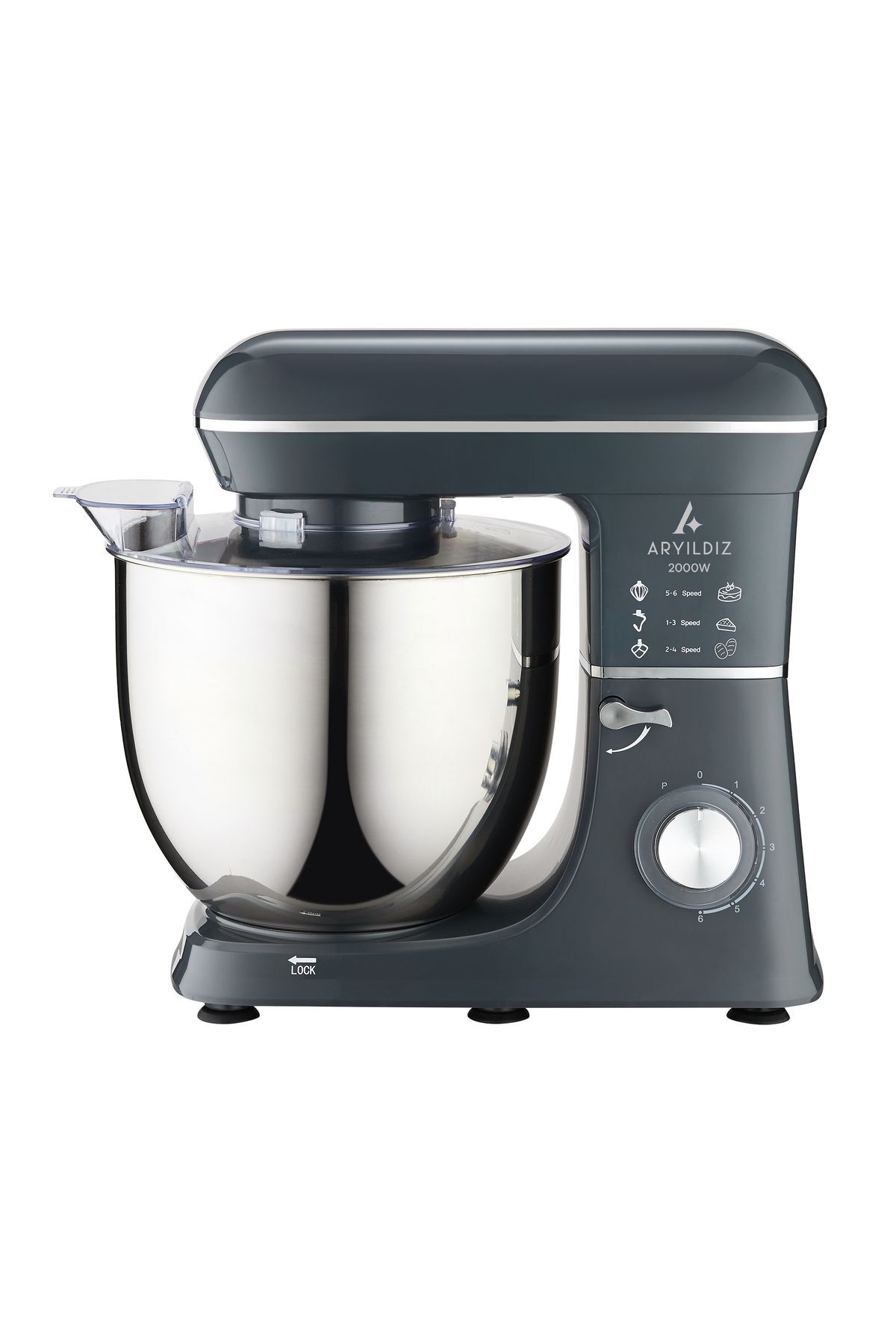 Aryıldız Power Chef XXL 10 Litre Stand Mikser