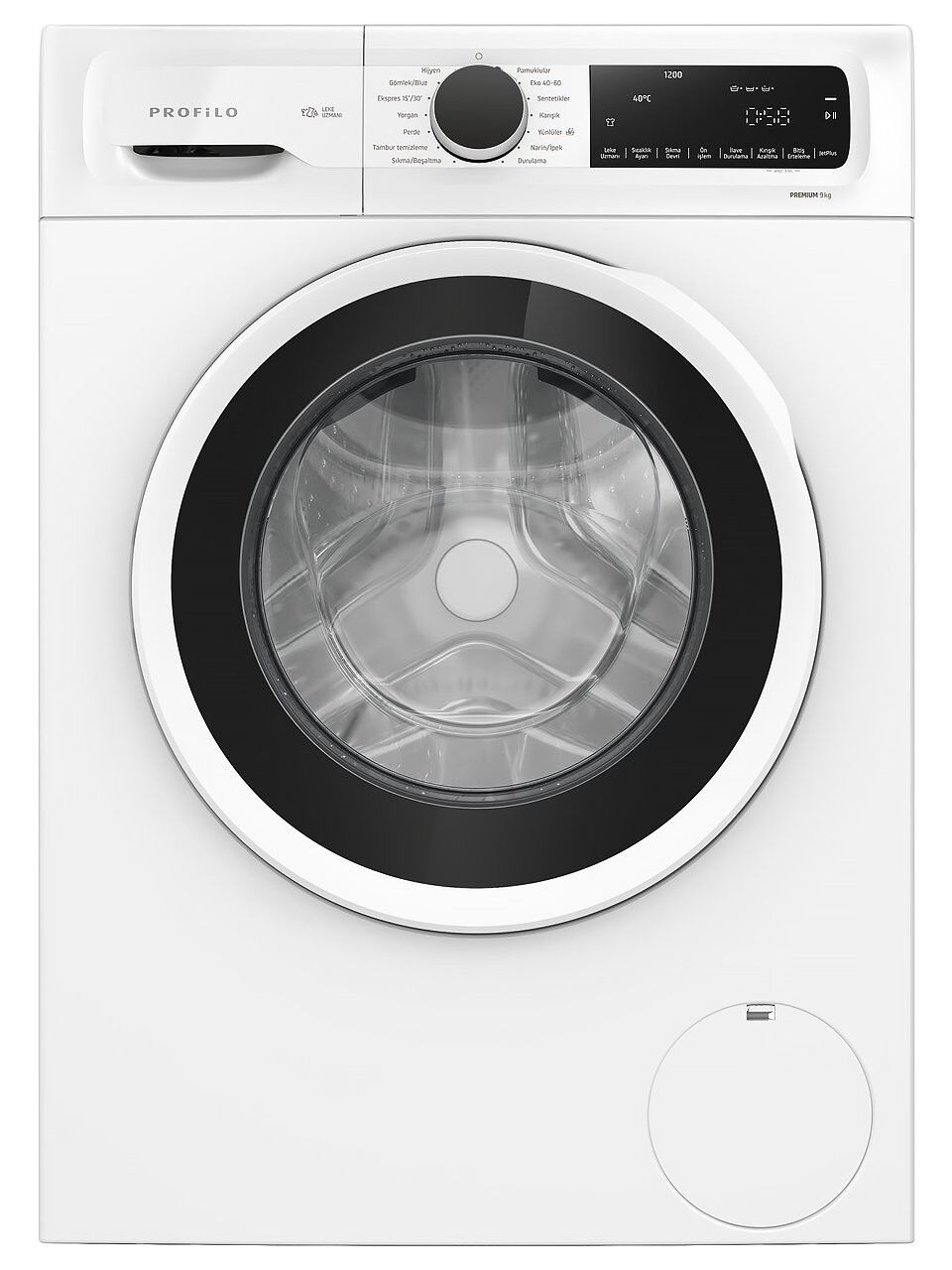 CGA242X3TR A Enerji Sınıfı 9 kg 1200 Devir Çamaşır Makinesi
