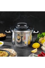 Schafer İn Safe Düdüklü Tencere 7 L-Siyah