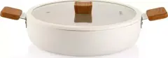 Schafer Ceramoni 30 cm Seramik Basık Tencere