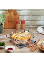 Schafer Held 28 cm Basık Çelik Tencere