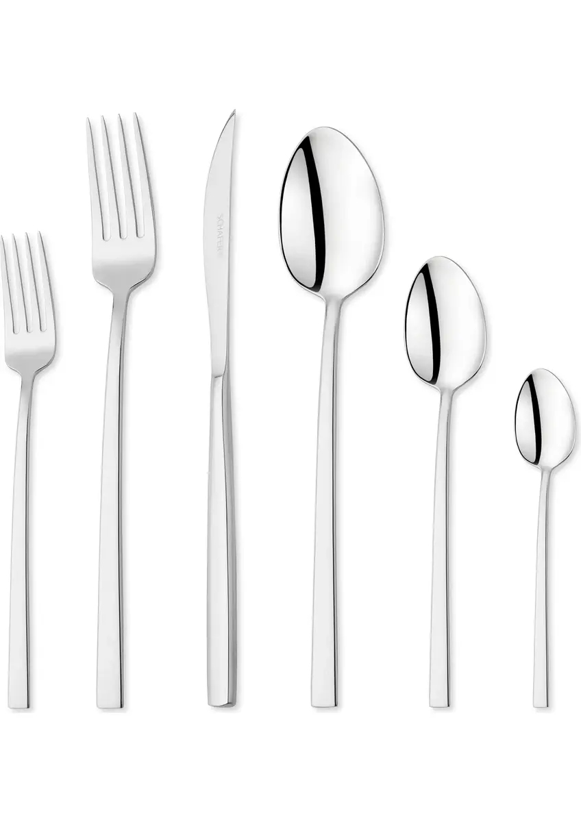 Schafer Hamburg Gümüş06 72 Parça 12 Kişilik Çatal Kaşık Bıçak Takımı