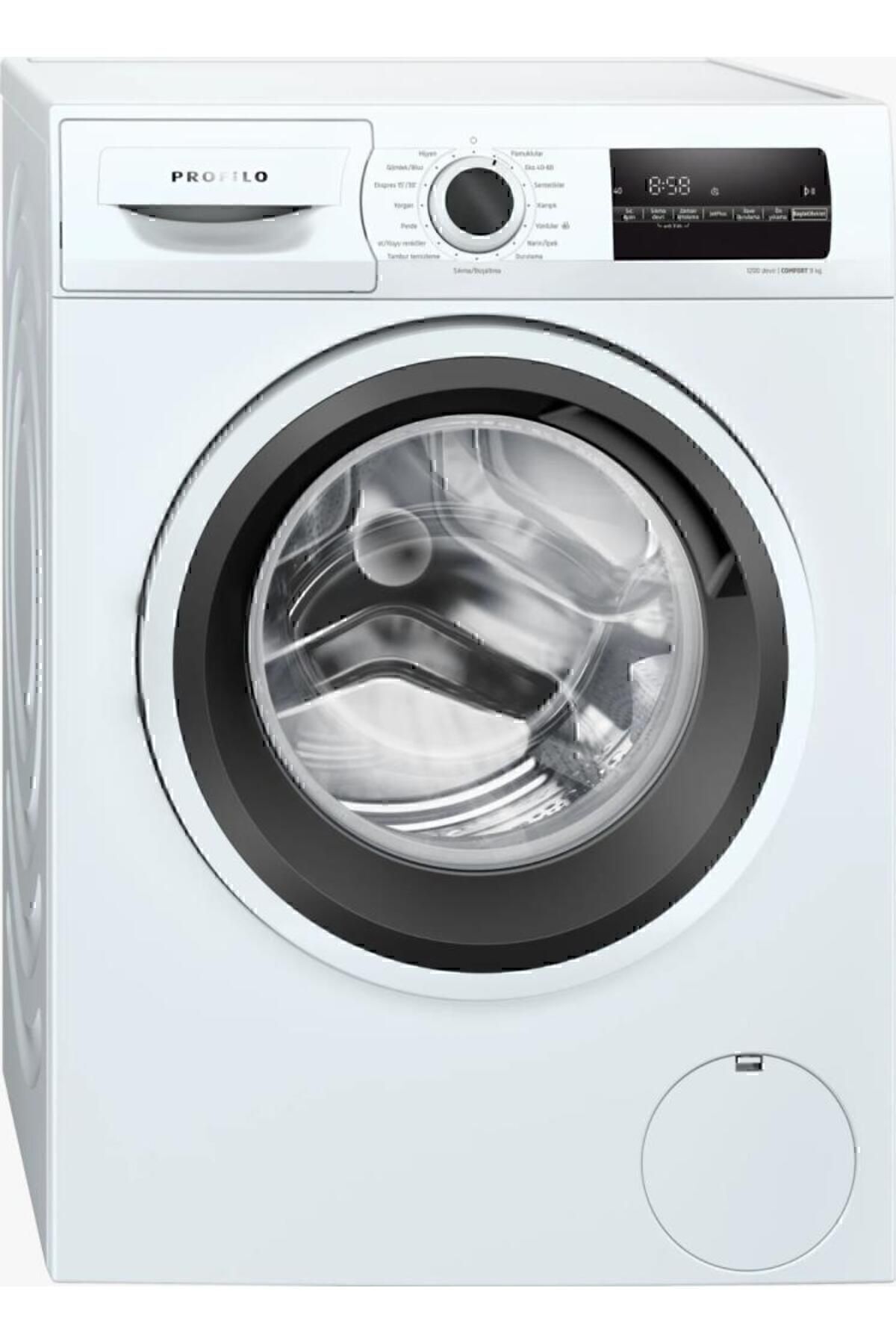 PROFİLO CMN12190TR ÇAM. MAK.-1200 DEV 9KG