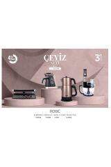 4'lü Çeyiz Seti St90006 Rose