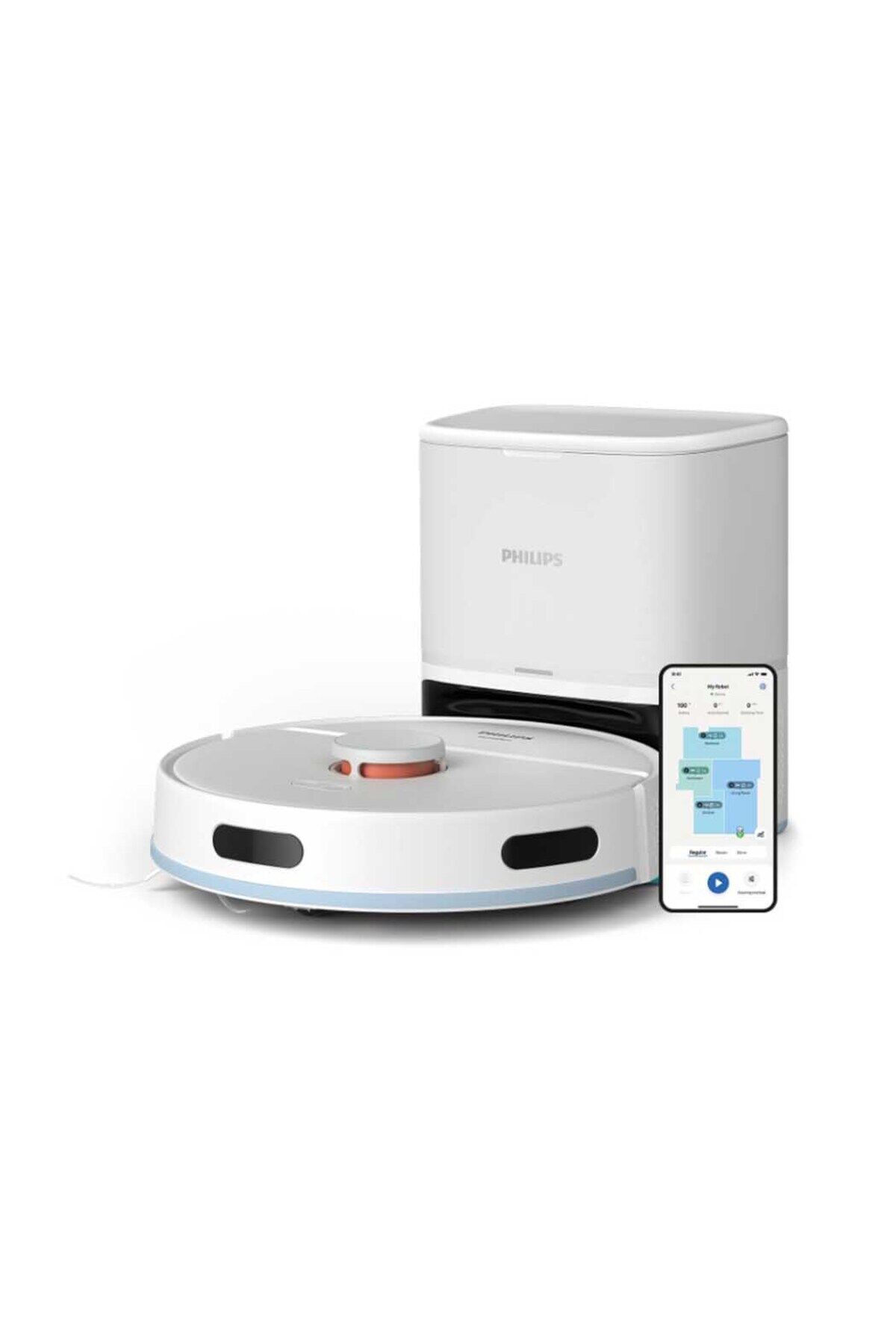 XU2100/25 2000 serisi Robot Süpürge 6000 PA Emiş Gücü