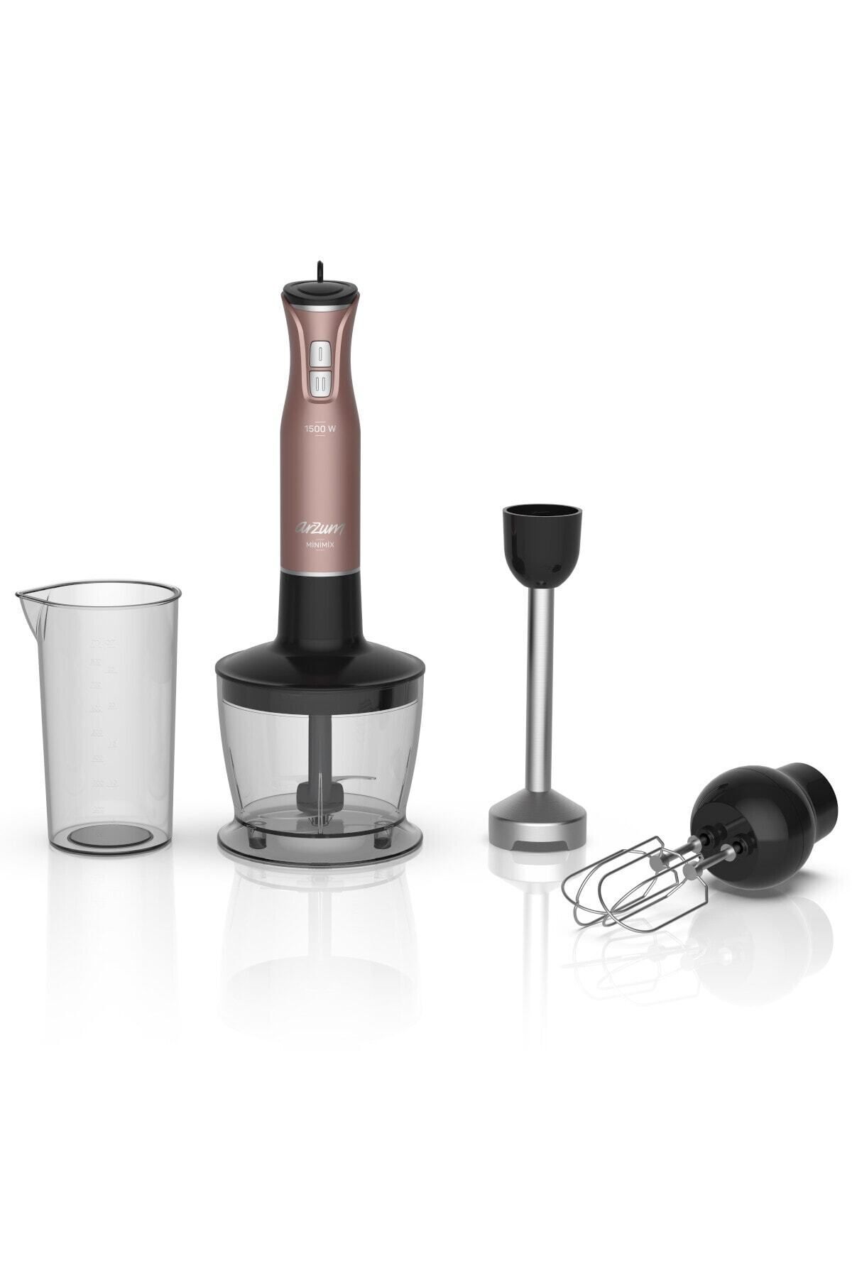 Ar1138-g Minimix 1500 Watt El Blender Seti - Gün Batımı