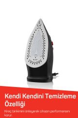 AR6020 Pressa 2400Watt Seramik Taban Buharlı Ütü,Şok Buhar