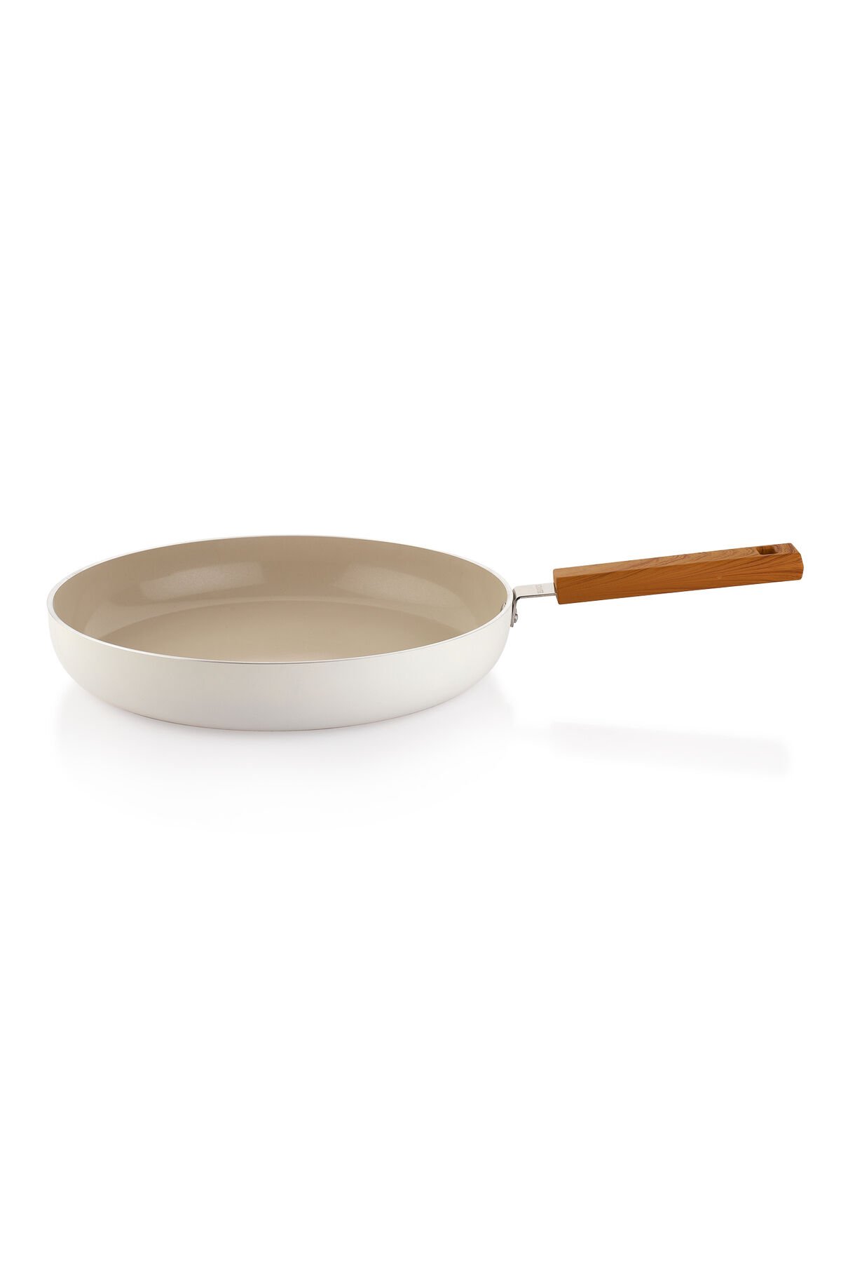 Ceramoni Seramik Tava 30 Cm-Krem