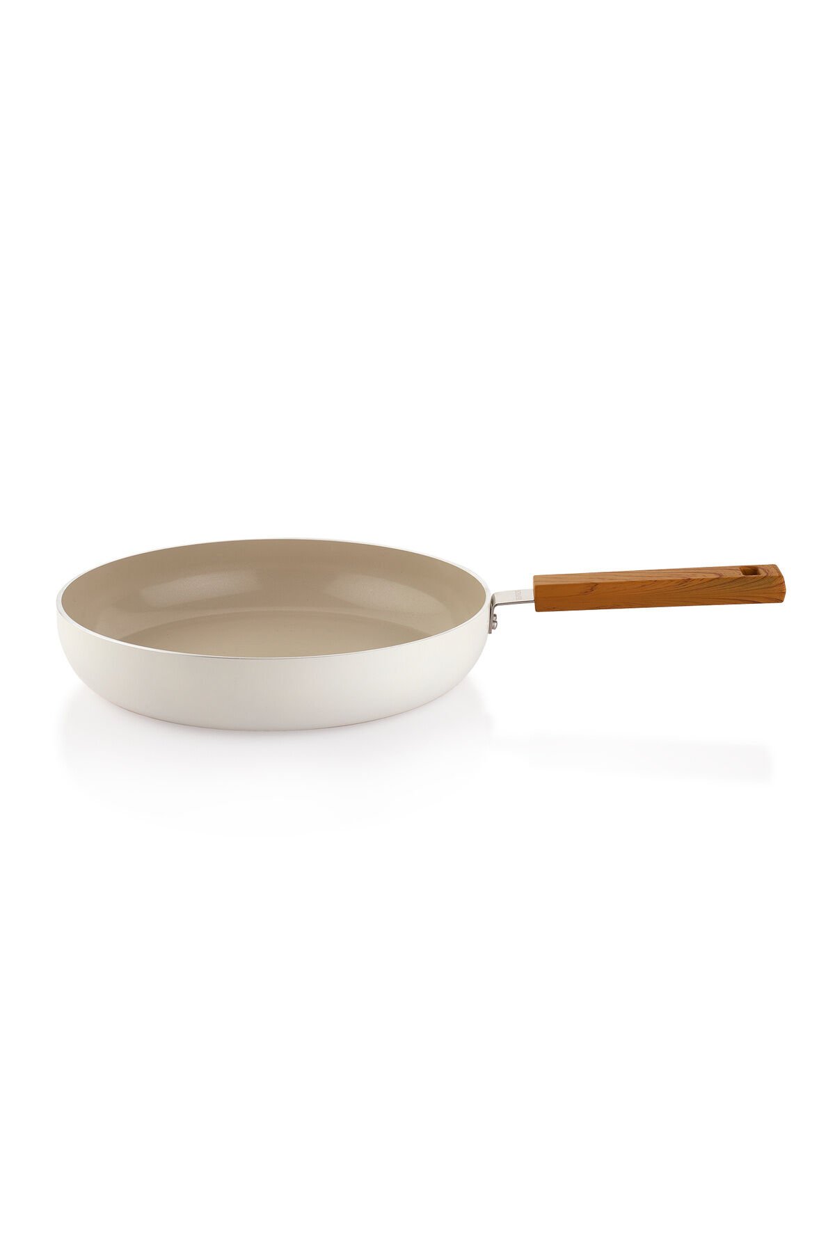 Ceramoni Seramik Tava 28 Cm-Krem