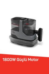 AR4351 HydroSteam Buharlı Temizleyici ve Leke Çıkarıcı 1800 W, 4 Farklı Mod, Gri