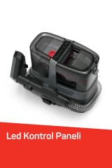 AR4351 HydroSteam Buharlı Temizleyici ve Leke Çıkarıcı 1800 W, 4 Farklı Mod, Gri