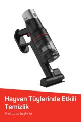 AR4209 MagiClean Flex Dikey Şarjlı Süpürge 500 W, 60 Dk Kullanım, Siyah