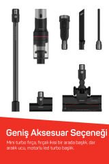 AR4209 MagiClean Flex Dikey Şarjlı Süpürge 500 W, 60 Dk Kullanım, Siyah